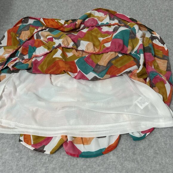 Umgee USA Tiered Dress Womens MED Floral Boho Ruffled Style # A0905 - Pre-Owned - Picture 8 of 16